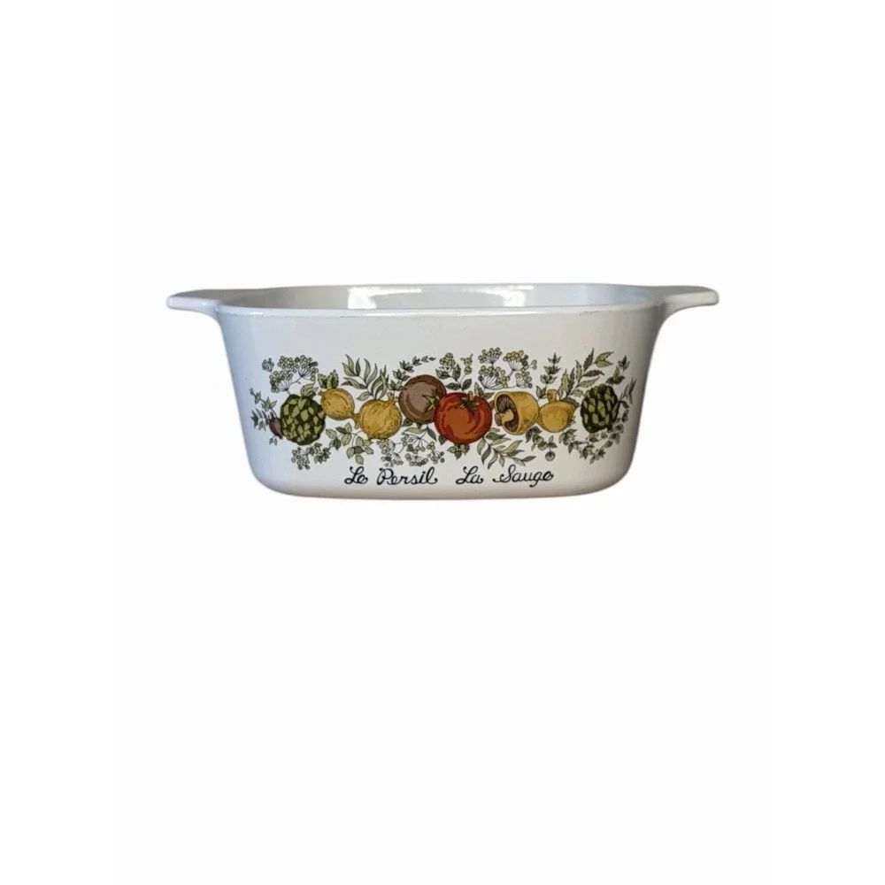 Corning‎ Ware Spice of Life Le Persil La Sauge 1.5 Quart A-1-1/2-B VINTAGE